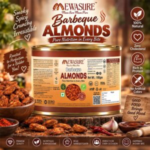 Barbeque Almond(Can Jar packing)