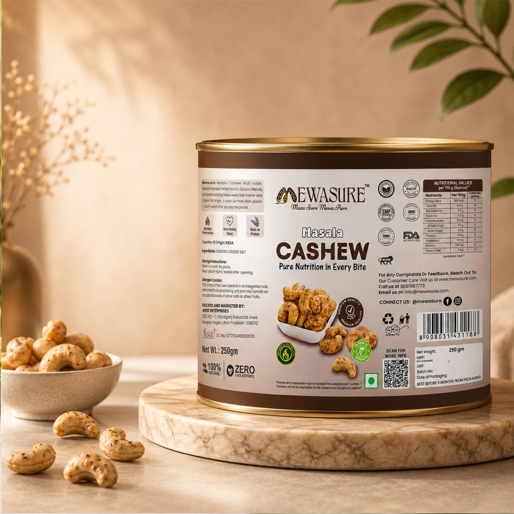 Masala Cashew (Can Jar packing)