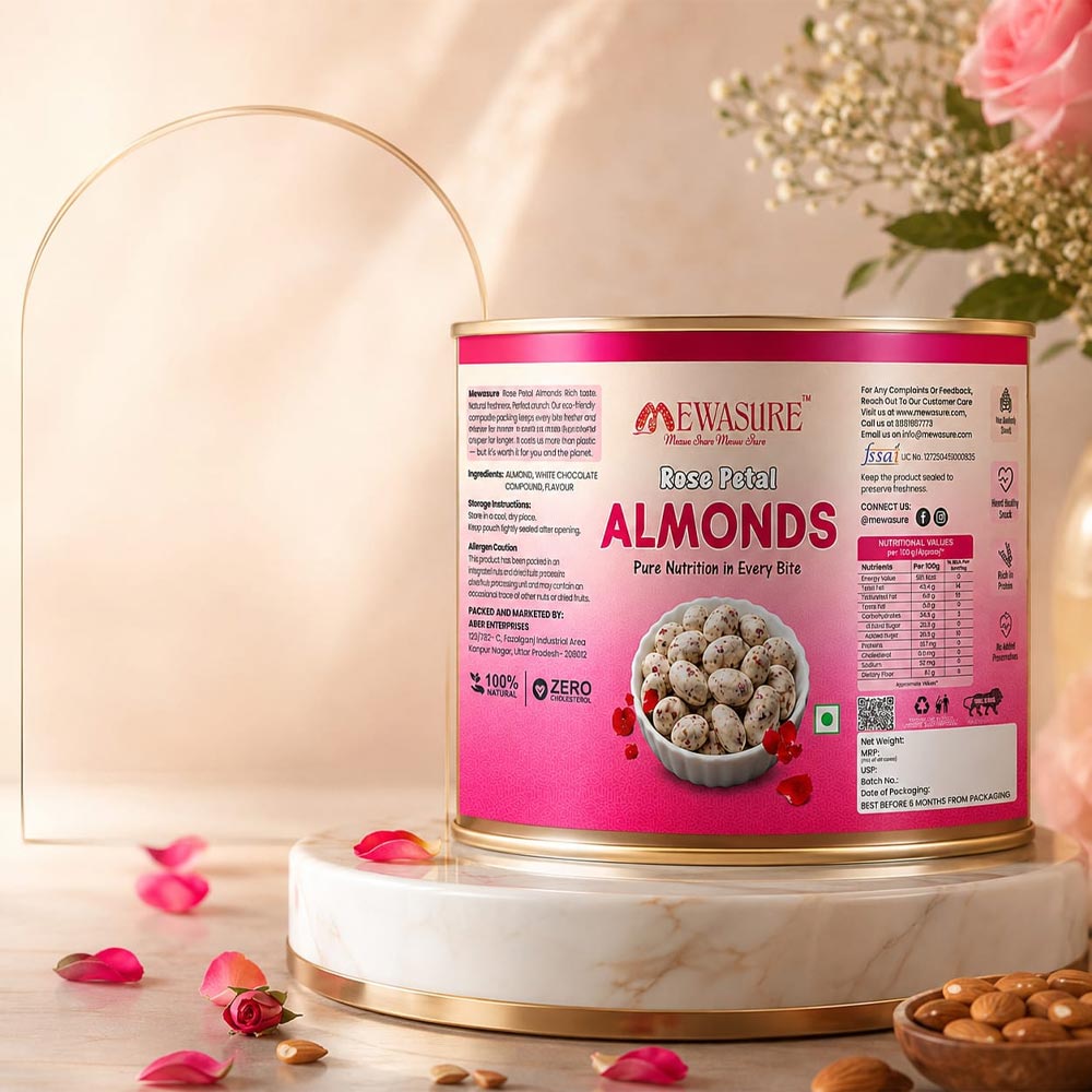 Rose Petal Almonds